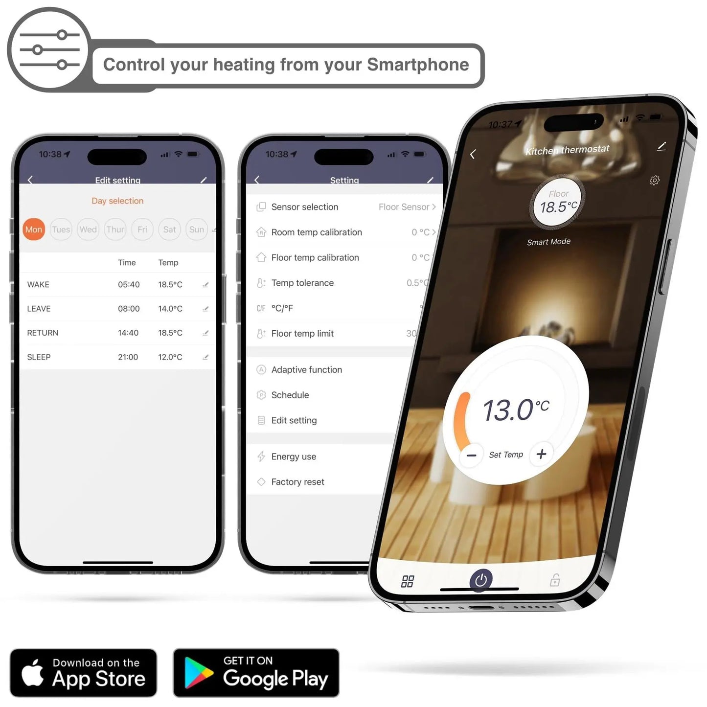 OPENBOX - Trade Wifi Electric Under Floor Heating Thermostat Lavastore