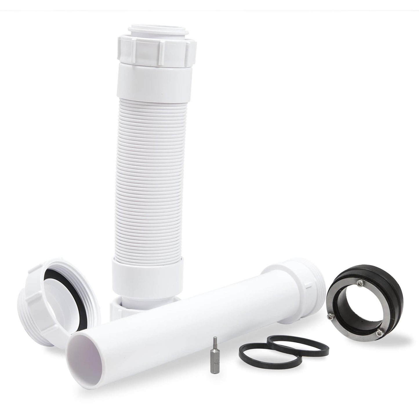 OPENBOX - Jepp Cone Toilet Flush Cone WC Inlet Seal Pan Connector Flush Pipe (Jepp Flex Kit with Jepp Cone) Jepp