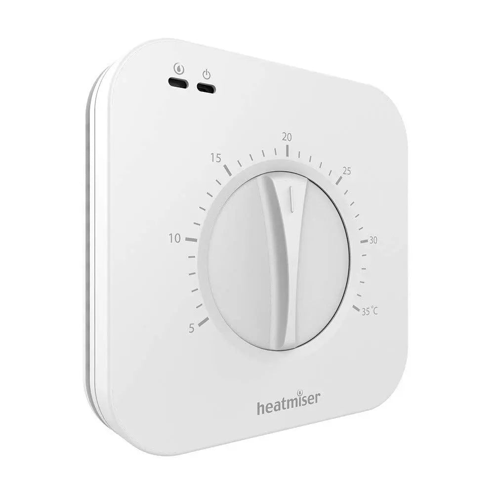 Heatmiser DS1 V2 manual dial room thermostat