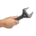 Todays Tools Wide Jaw Adjustable Wrench 10 Inch Handle Todays Tools - Side Profile