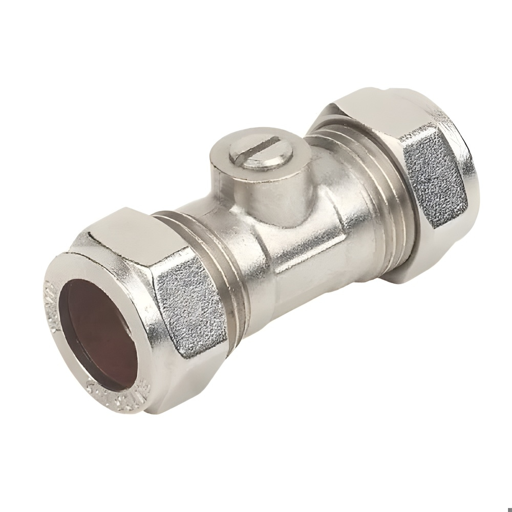 22mm Chrome Isolation Valve WRAS Approved Lava Wholesale