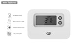 OPENBOX - LavaTap Pro Honeywell Wired Programmable Thermostat CM907 CM901 CM707 CM701 Replacement Central Heating 7 Day Programmer Boiler Plus Compliant Lavastore