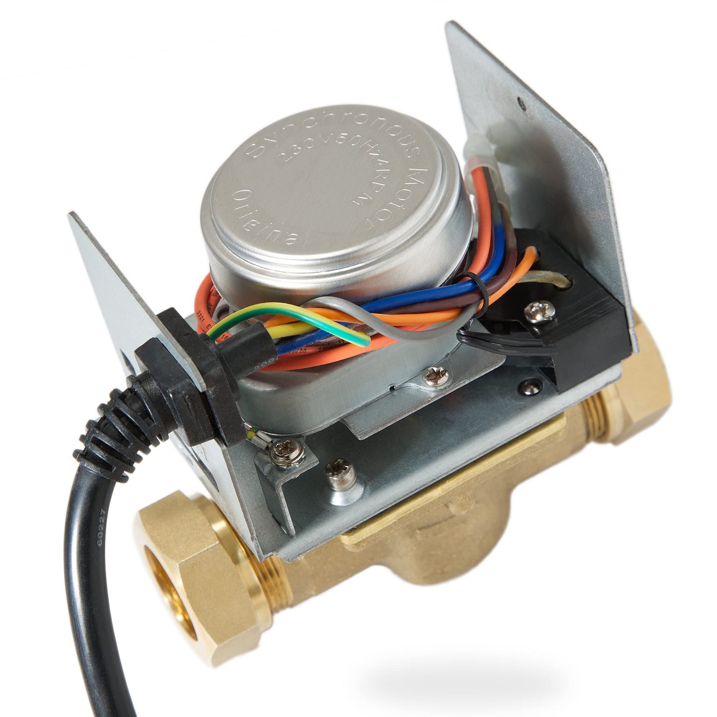 Banico ZVC22 22mm 2 Port Motorised Valve with Service Plug Banico - Close Up Detail
