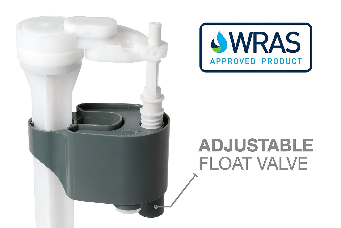 1/2 Inch Toilet Fill Valve Bottom Entry Brass Tail