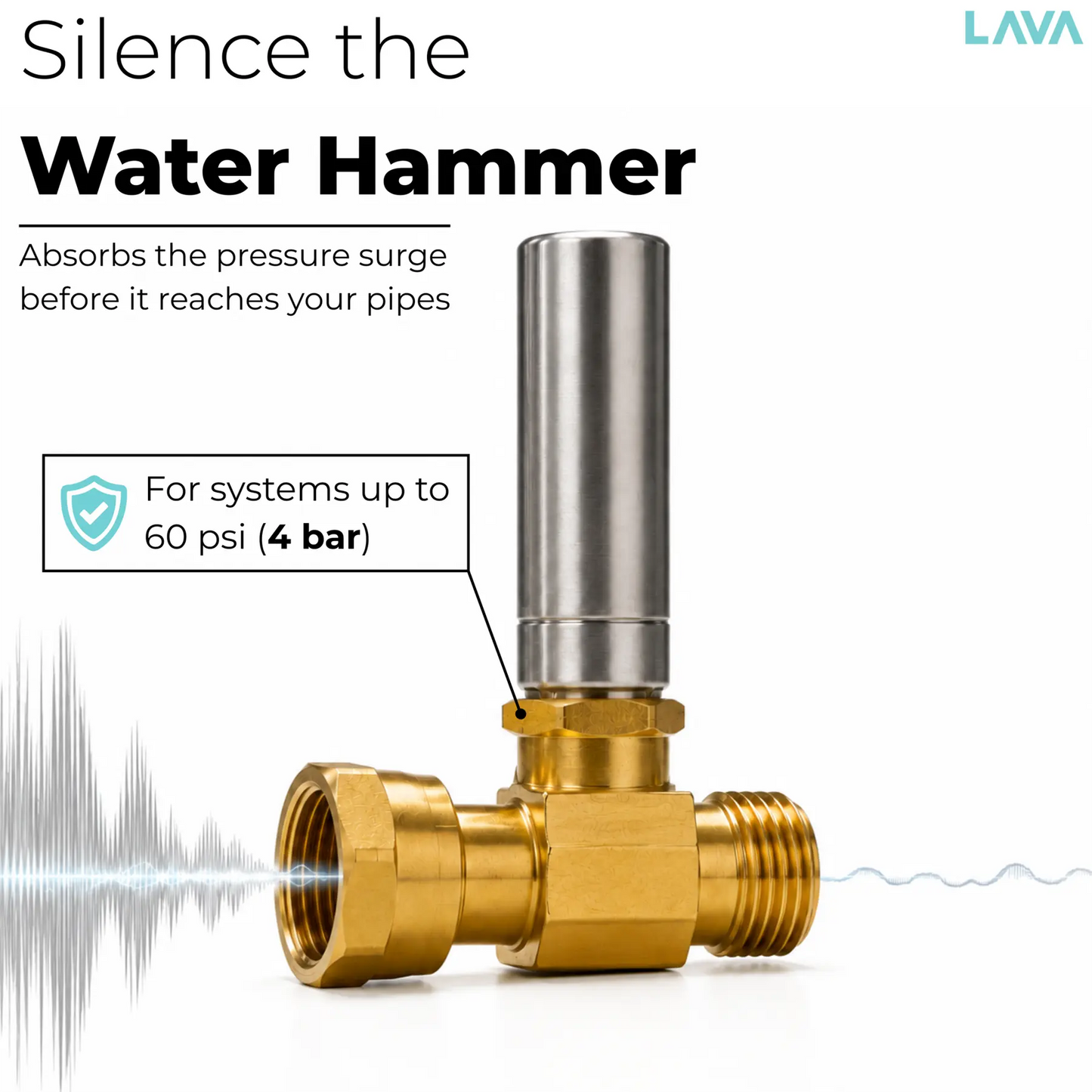Midbrass Water Hammer Arrestor for Washing Machines Midbrass