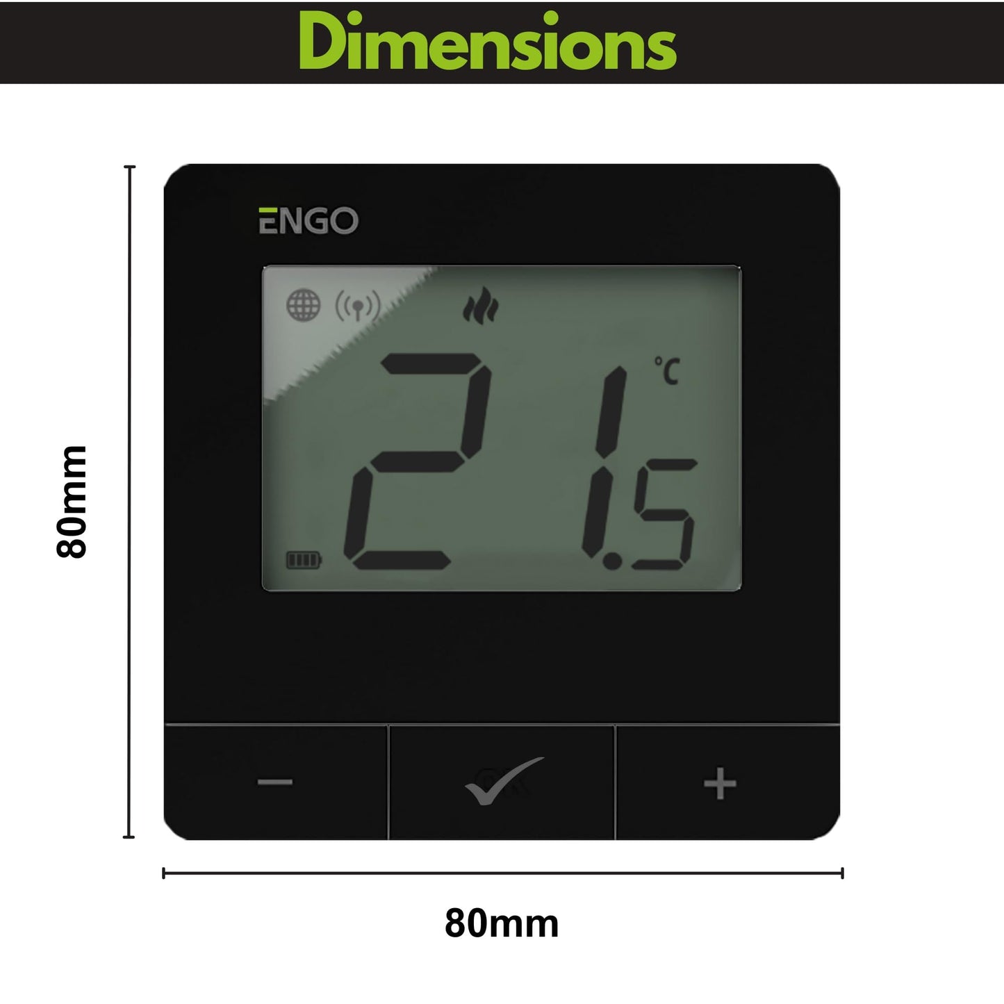 OPENBOX - ENGO Wireless Programmable Smart Thermostat - White - E20i-B ENGO
