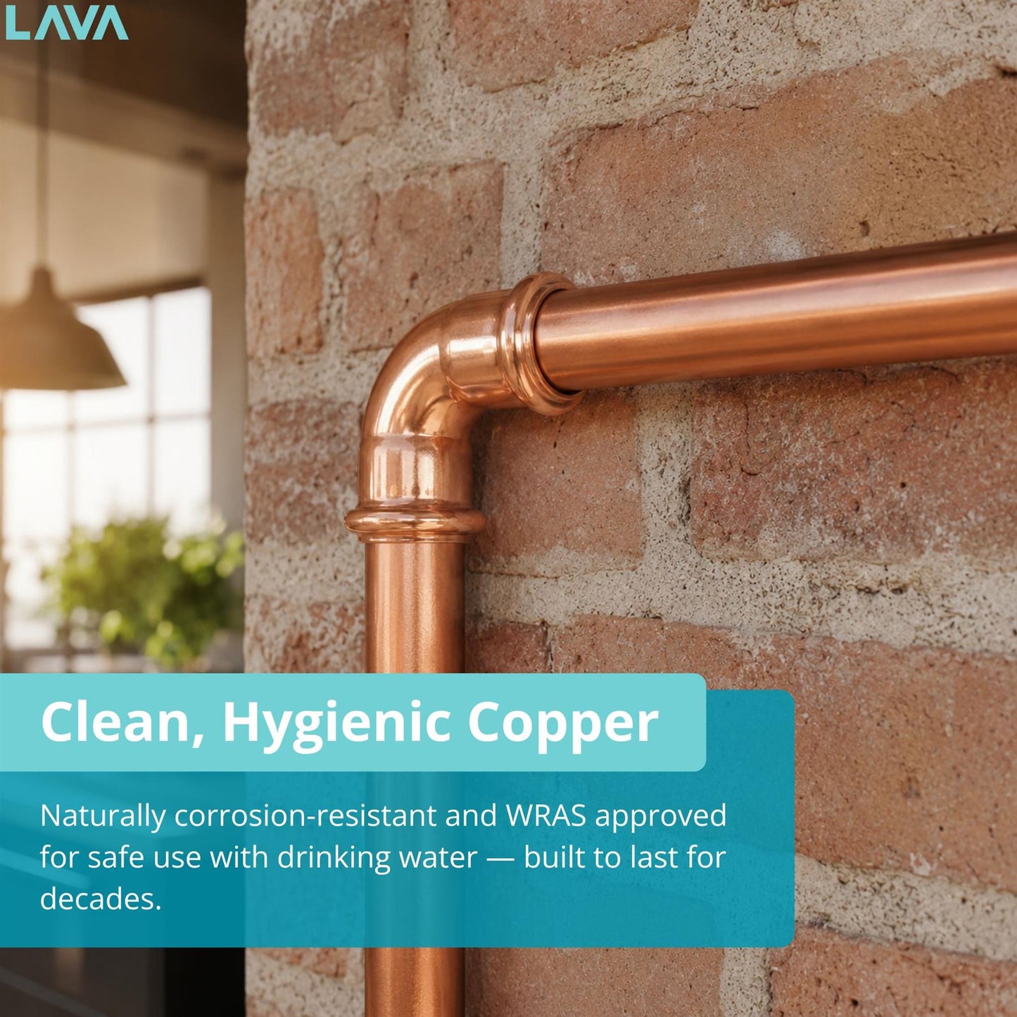 LavaPlumb Copper Pressfit 90 Degree Street Elbow - 22mm - 10 Pack LavaPlumb