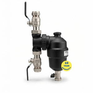 Fernox TF1 Complete System Filter 22mm Magnetic Boiler Filter for Central Heating Systems