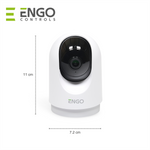 ENGO ECAM Wi-Fi Smart Indoor Swivel Camera ENGO Controls - Packaging