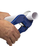 Auto Ratchet Plastic Pipe Cutter Shears Suitable for MPDE Barrier Pipe Lava Wholesale - Product Overview