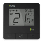 ENGO E4i Wi-Fi Smart Thermostat 230V Wired - Black ENGO