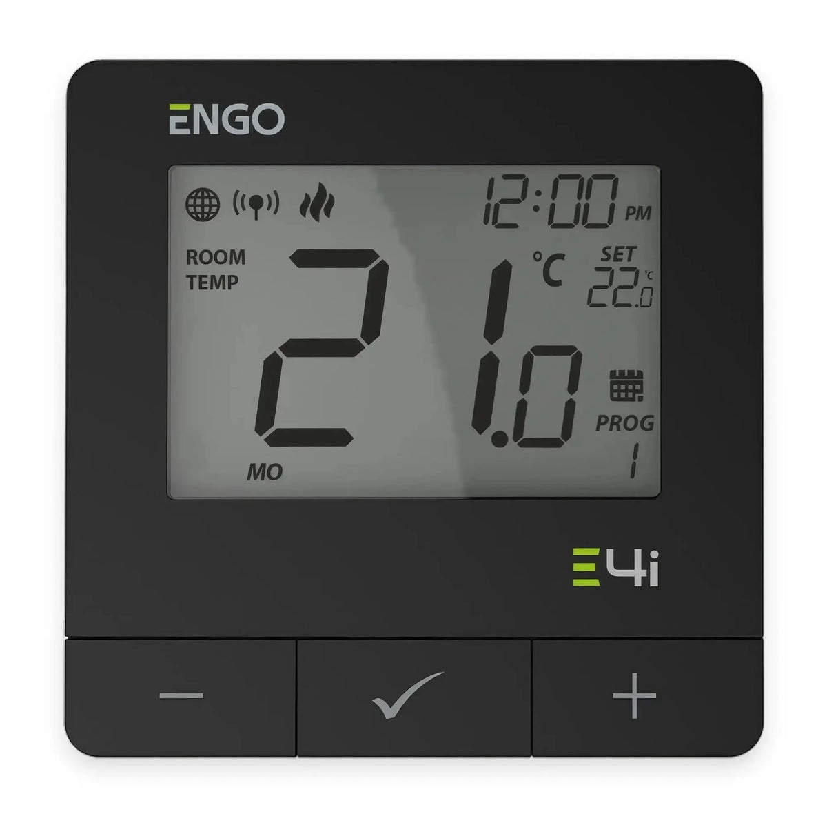 ENGO E4i Wi-Fi smart thermostat, black