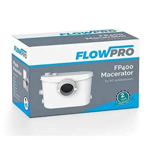 FlowPro FP400 Macerator – Side Outlet WC Waste Pump
