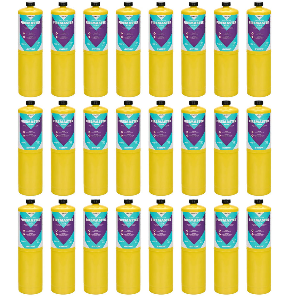 Firemaster Mapp Gas 400g Cylinder x 24 Firemaster