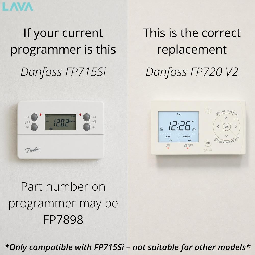 Danfoss FP720 V2 2 Channel Programmer Direct Replacement for FP715 SI (FP7898) Danfoss