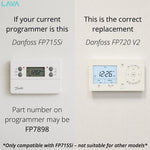 Danfoss FP720 V2 2 Channel Programmer Direct Replacement for FP715 SI (FP7898) Danfoss