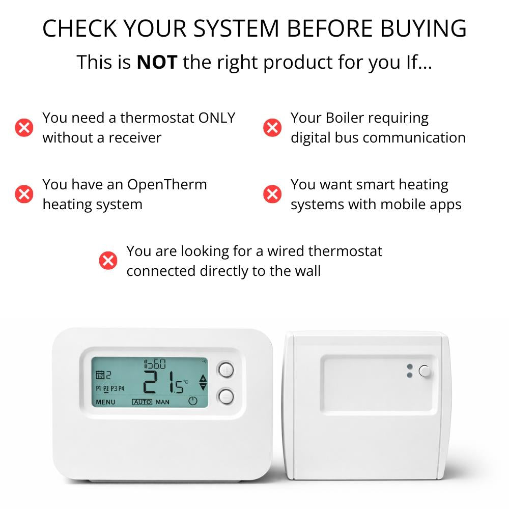 Wireless Programmable Thermostat Honeywell CM927 CM921 CM727 Replacement Resideo (Honeywell)