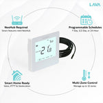 Heatmiser NeoStat-E V2 Electric Heating Thermostat - White