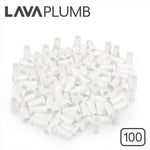 LavaPlumb Pushfit 15mm Inserts - 100 Pack