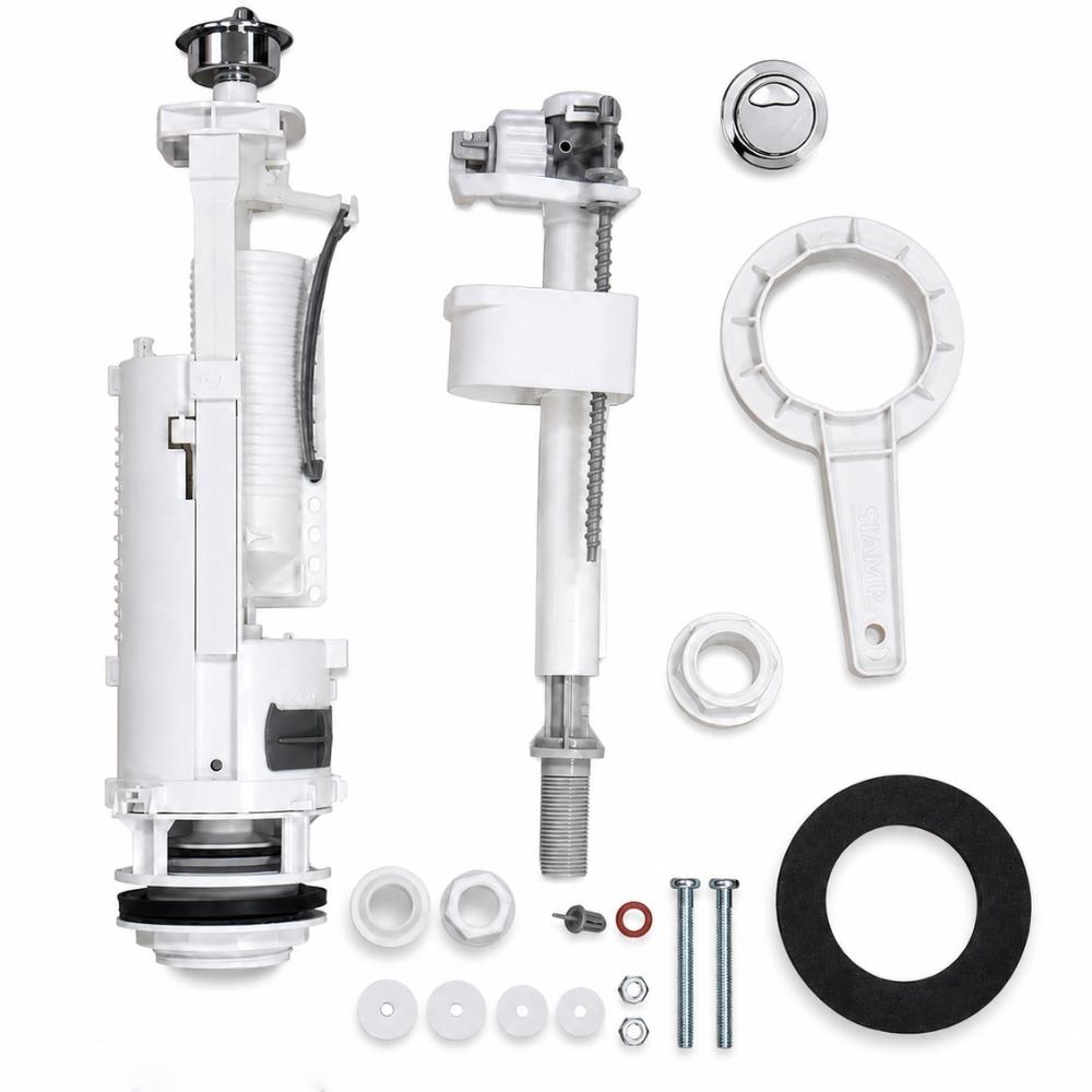 SIAMP OPT 49/99 Dual Flush Valve Pack AirGap Low Pressure Toilet Cistern Flush and Fill Valve Repair Kit LavaTap
