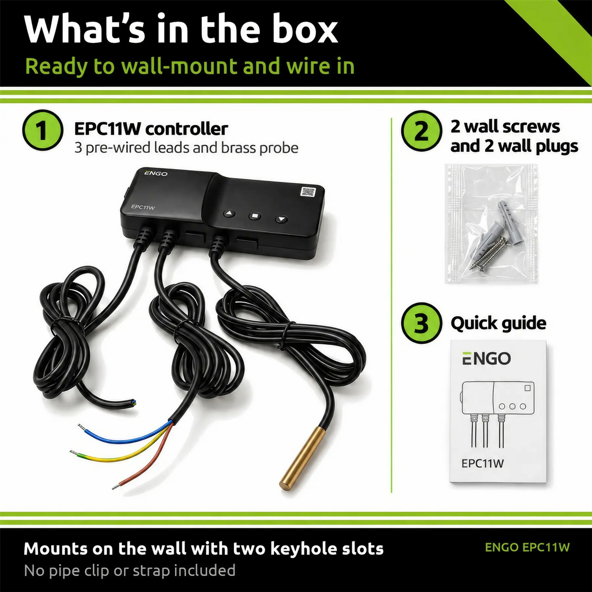 ENGO EPC11W Pump Controller for CH & Hot Water ENGO