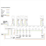 Heatmiser UH8 - 230v 8 Zone Wiring Centre