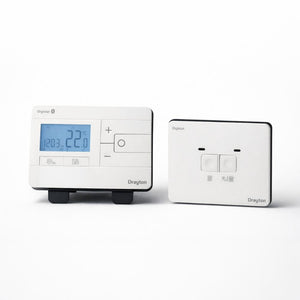 Drayton RF902 Wireless 2 Channel Programmable Thermostat Heating Control