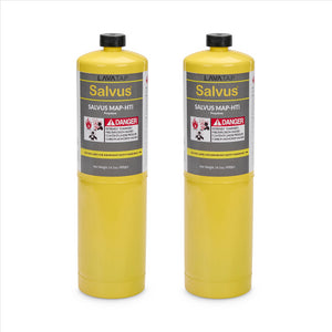 Salvus Mapp Gas Cylinder 400g x 2