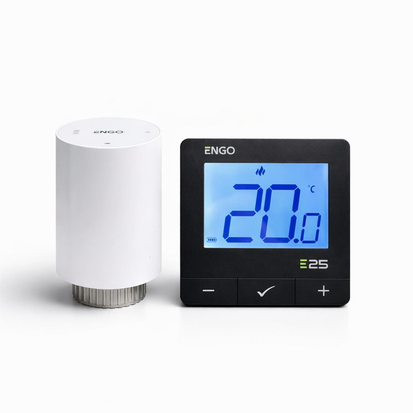 ENGO E25 Smart Thermostat Starter Pack Zigbee Radiator Control Black ENGO - Feature Detail
