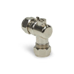 15mm Angled Chrome ISO Isolation Valve (WRAS) Compression - 10 Pack Lava