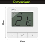 NO - ENGO Wireless Programmable Smart Thermostat - White - E20i-W ENGO