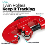 LavaTap pipe cutter 3-30mm – twin guide rollers