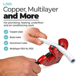 LavaTap pipe cutter 3-30mm – copper, brass, aluminium and multilayer