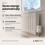 Heatmiser neoFlo – open window detection, frost protection, valve exercise