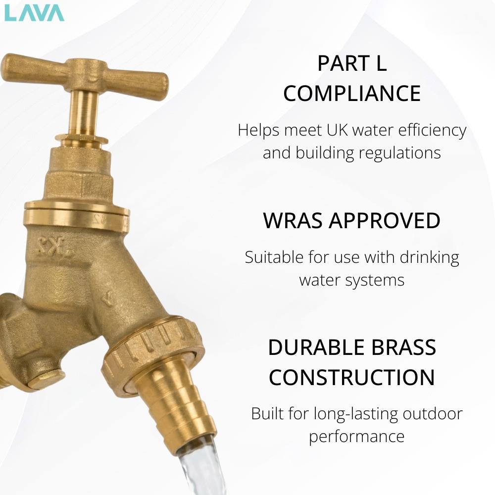 LavaTap 600mm Outside Garden Tap Kit LavaTap