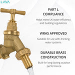 LavaTap 600mm Outside Garden Tap Kit LavaTap