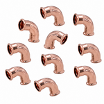 LavaPlumb Copper Pressfit 90 Degree Elbow - 15mm - 10 Pack LavaPlumb