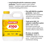 Sentinel X100 Inhibitor and X800 Cleaner Central Heating Treatment Kit LavaStore