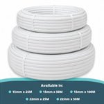 LavaTap 22mm PEX barrier pipe, white, 50m coil – view 8