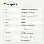 ENGO ETR-868 ELINK Wireless RF Relay 16A ENGO Controls