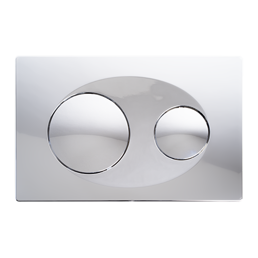 Fluidmaster T-Series P40 Orbi Dual Flush Plate Gloss Chrome FluidMaster