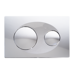 Fluidmaster T-Series P40 Orbi Dual Flush Plate Gloss Chrome FluidMaster