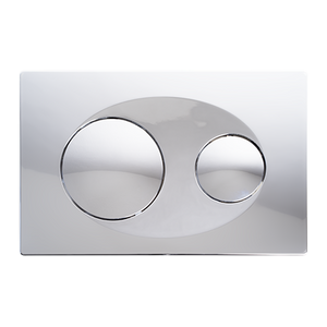 Fluidmaster T-Series P40 Orbi Dual Flush Plate Gloss Chrome