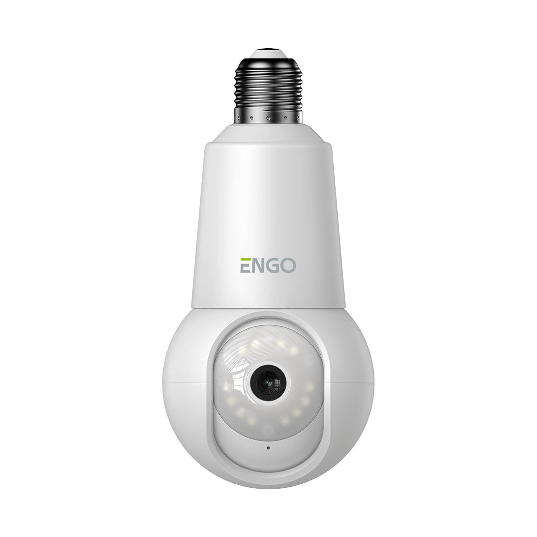 ENGO ECAM E27 WiFi Smart Light Bulb Security Camera 4MP ENGO Controls