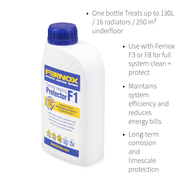 Fernox F1 500 ml Central Heating Protector 56599