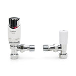 Drayton Auto Balancing TRV4 Thermostatic Radiator Valve with Lockshield 07 05 560 Drayton