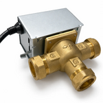 LavaTherm 3 Port Mid Position Motorised Valve 22mm Replaces Honeywell V4073A1039 LavaTherm