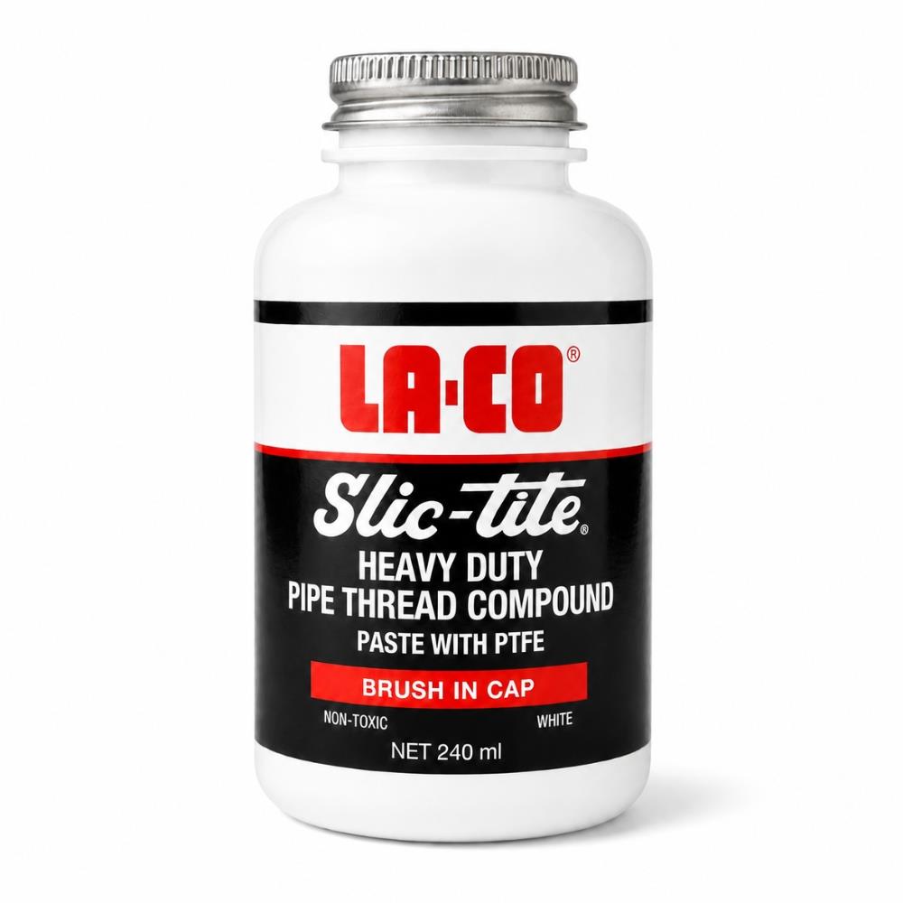 La-Co Slic-Tite Thread Sealant Paste for Plumbing and Gas 240ml La-Co