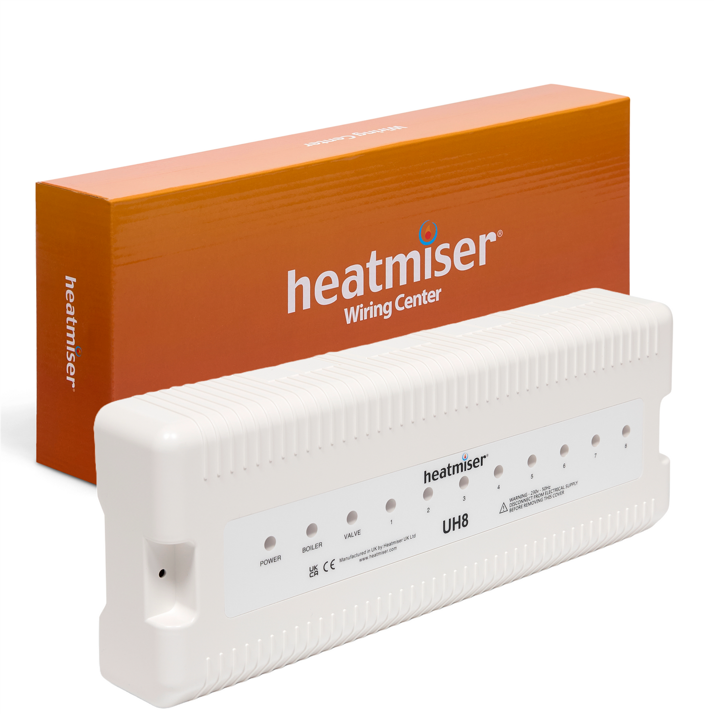 OPENBOX - Heatmiser UH8 - 230v 8 Zone Wiring Centre Heatmiser