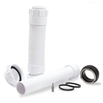 OPENBOX - Jepp Cone Toilet Flush Cone WC Inlet Seal Pan Connector Flush Pipe (Jepp Flex Kit with Jepp Cone) Jepp